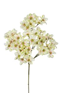 Louis maes Dogwood mini l69cm lt groen kunstbloem  - 
