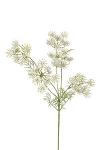 Louis maes Wildwortel l80cm wit kunstbloem  - 