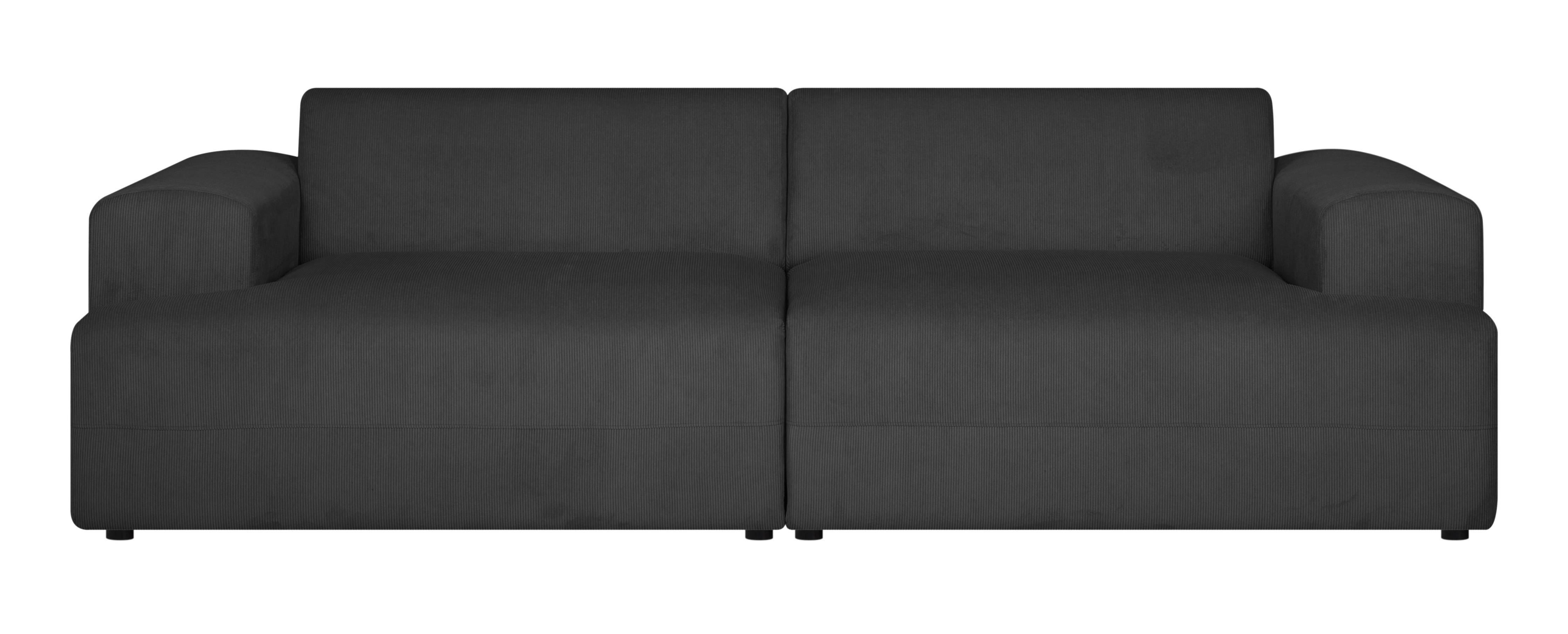 NADUVI Collection 3-zitsbank Sevilla ribstof | 