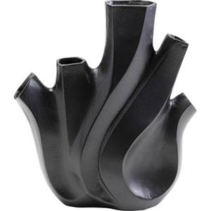 Kare Design Vaas Flame zwart 29cm 