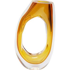 Kare Design Anello vaas - geel - 34cm