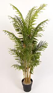 Oosterik home Bamboo palm 150 cm kunstplant  - 