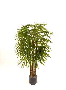 Oosterik home Rapis palm 120 cm kunstplant  - 
