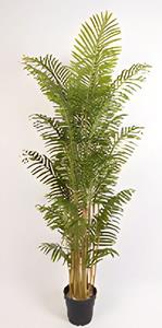 Oosterik home Bamboo palm 180 cm kunstplant  - 