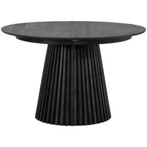 Leen Bakker Eettafel Irene - zwart - uitschuifbaar