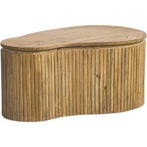 Leen Bakker Salontafel Cyril - mangohout - 80x50x37 cm