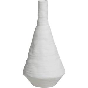 Leen Bakker Vaas Nora - off-white - keramiek - 30,2xØ15 cm