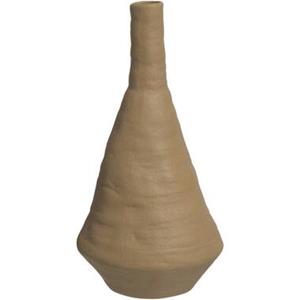 Leen Bakker Vaas Nora - bronskleurig - keramiek - 30,2xØ15 cm