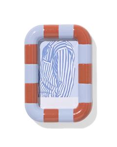 HEMA Fotolijst Voor Instax Hout Gestreept (terra)