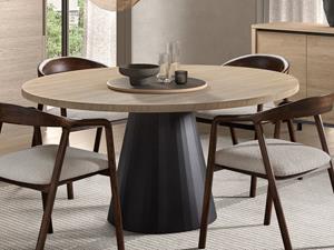 Mobistoxx Ronde eettafel DURDEN 150 cm urban eik