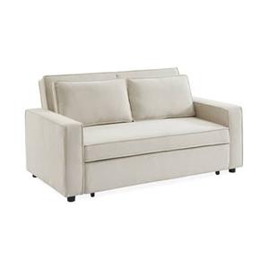 Sweeek  3-zits velours slaapbank B 172,5 x D 91,5 x 88,5cm