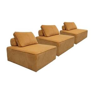 Sweeek  Corduroy fauteuil, set van 3