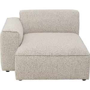 Kare Design Casanova hoek ligstoel - links - grijs