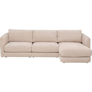 Kare Design Karma hoekbank - rechts - creme