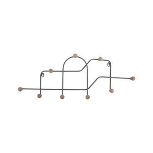 Present time Kapstok Mace - Lichtgrijs - 71x4x27cm