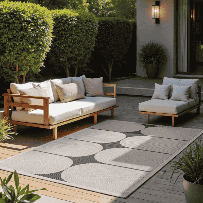 NORTHRUGS Outdoorkleed Bowen omkeerbaar tapijt