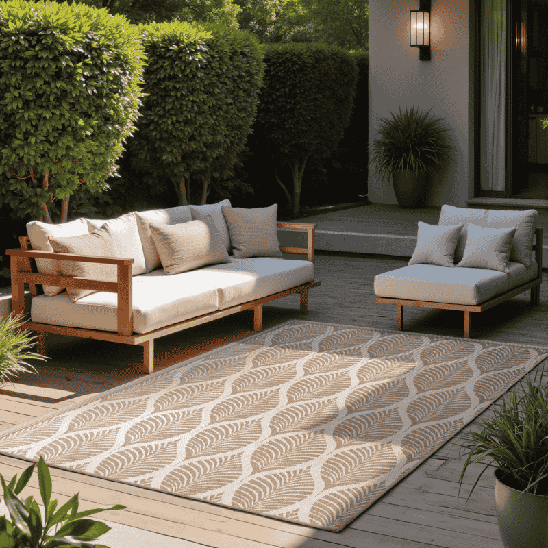 NORTHRUGS Outdoorkleed Liora omkeerbaar tapijt