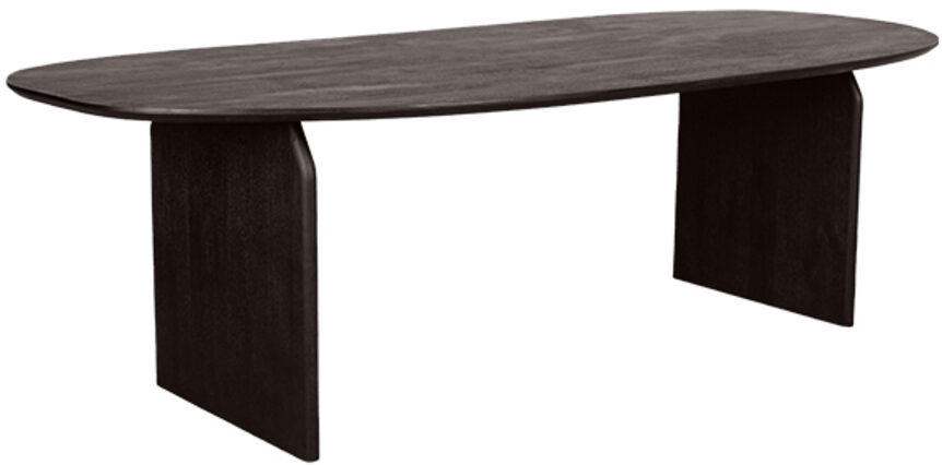 Eetkamertafel Cooper - Espresso - Mangohout - 250x110 cm