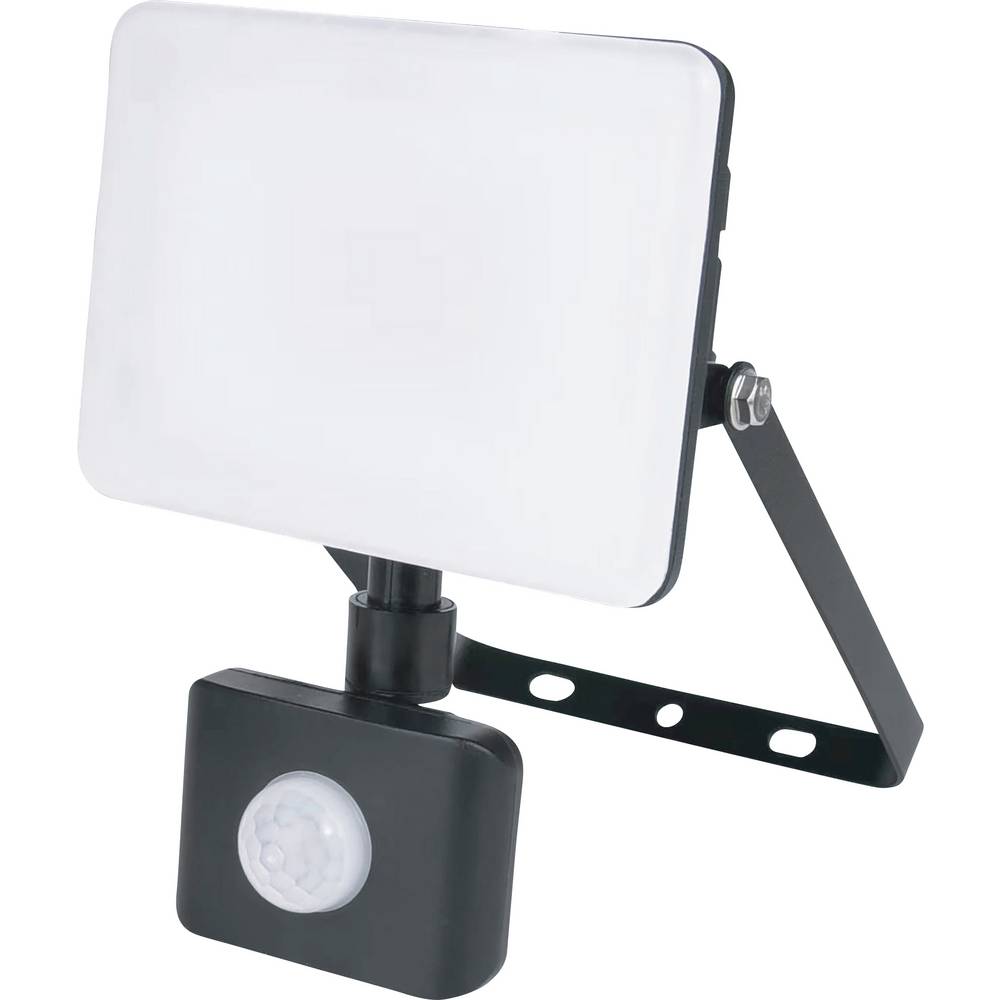 Müller-Licht Orlando 21600070 LED-buitenschijnwerper met bewegingsmelder 10 W Neutraalwit