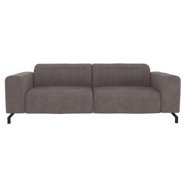 Leen Bakker Bank Otis 3-zits - rook - grijs