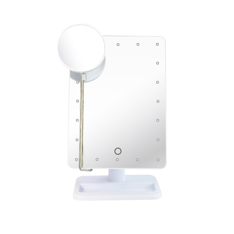 UNIQ Hollywood cosmetische spiegel met LED -licht en 10x vergroting