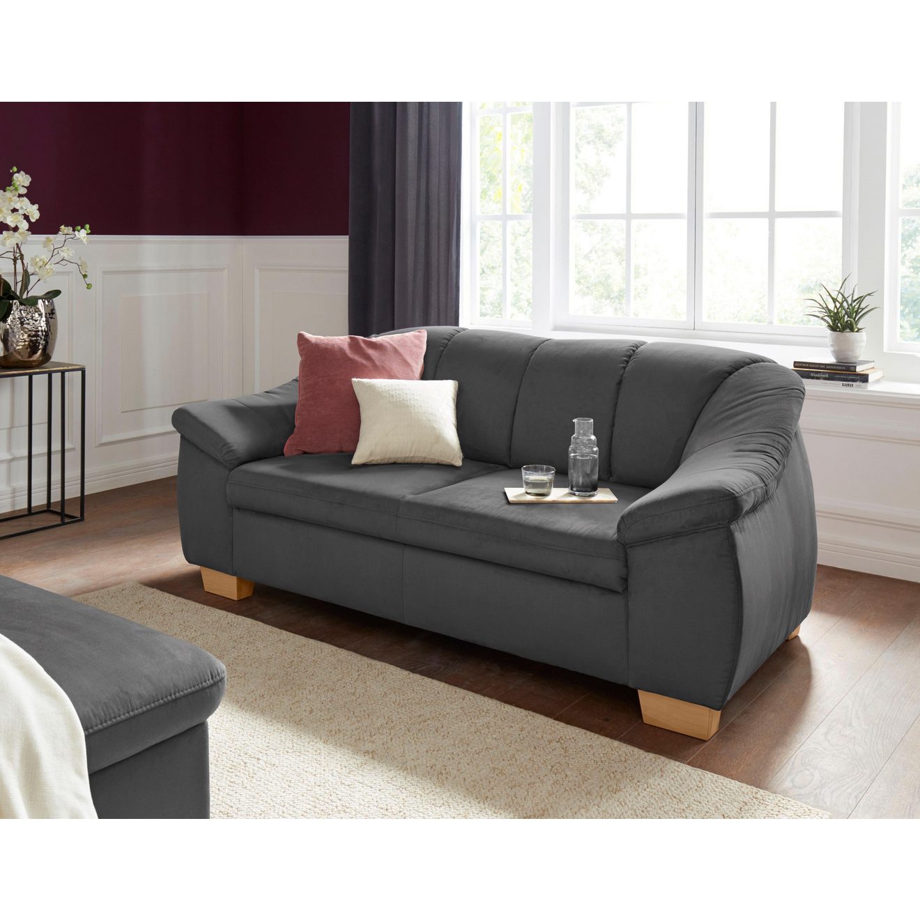 Sit&more 2,5-zitsbank SANTO met binnenvering