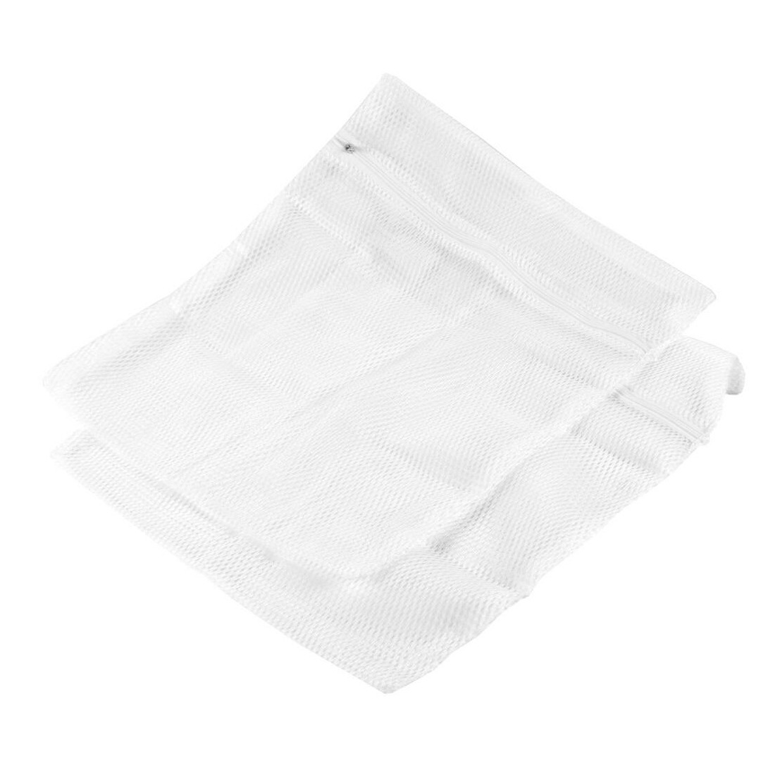 Benson Waszakjes - 2 stuks - wit - x 30 cm - met rits - waszakken -