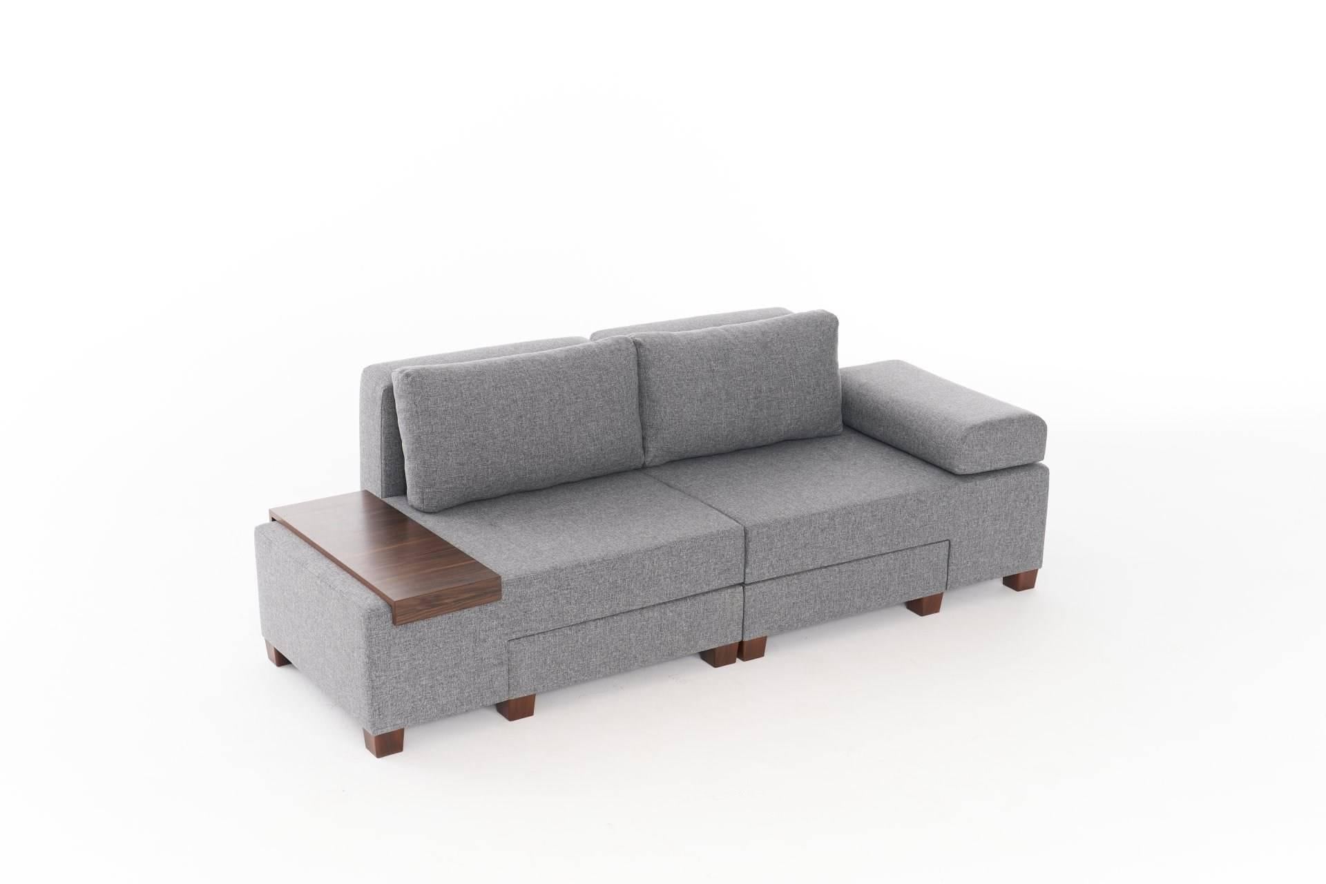 Kalune Design 3-zitsslaapbank Perenna linnen | 