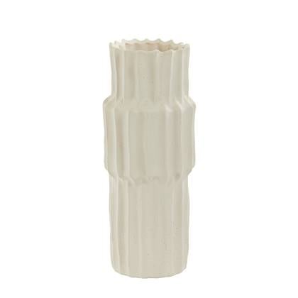 Light & Living  Vaas LONGA - Ø14.5x36cm - Wit