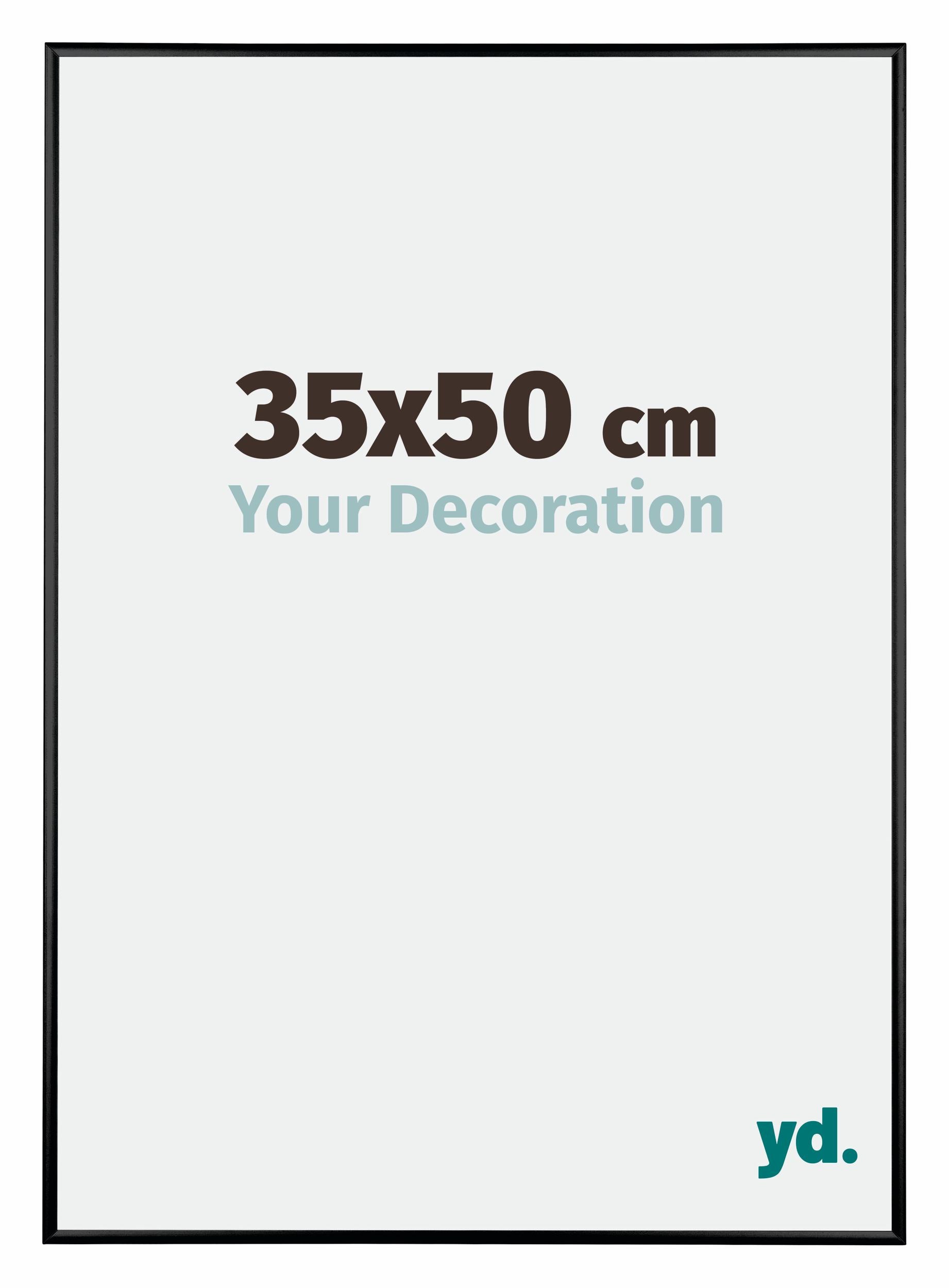 Your Decoration Fotolijst 35x50 cm - Zwart Hoogglans - Aluminium - Austin