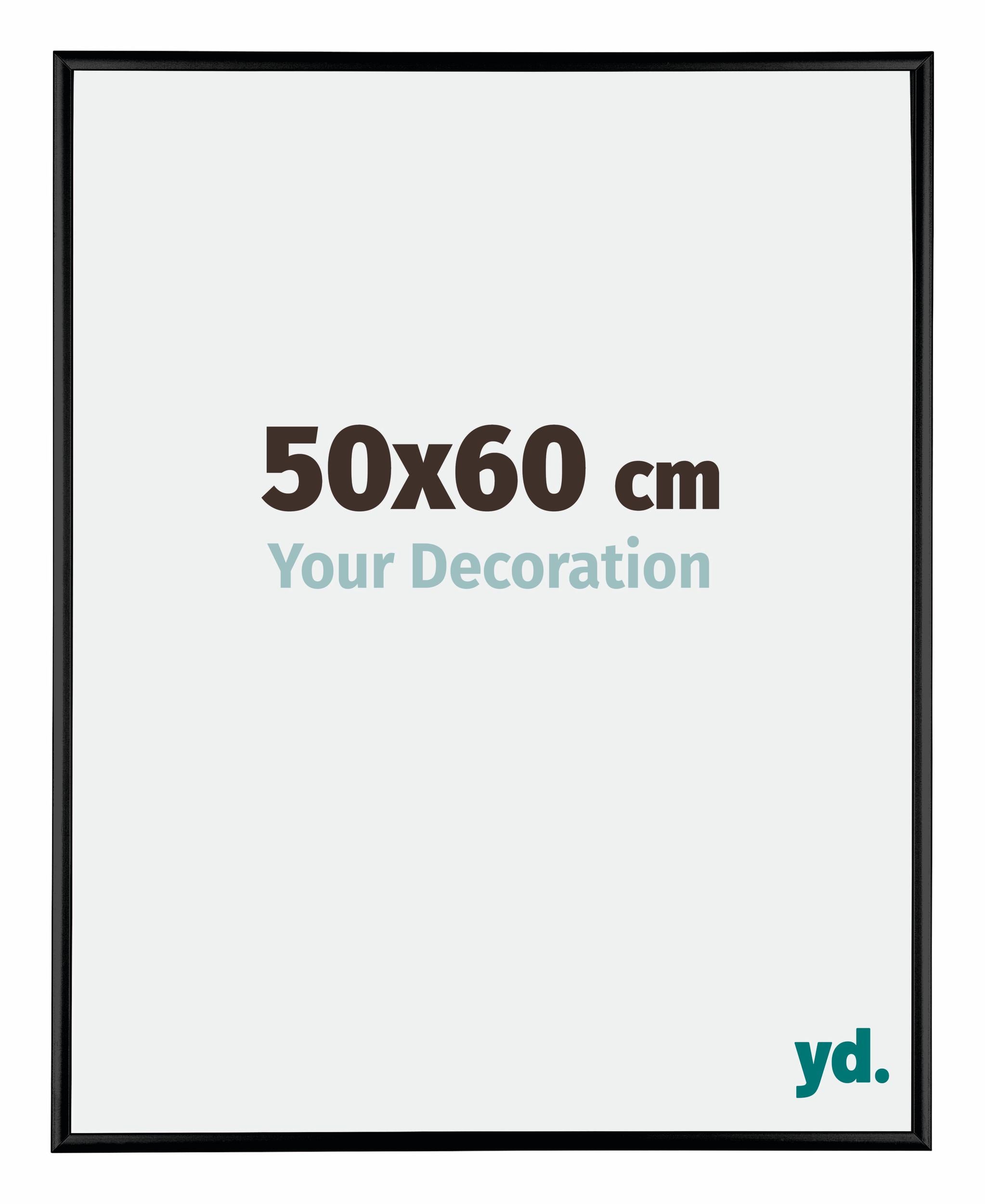 Your Decoration Fotolijst 50x60 cm - Zwart Hoogglans - Aluminium - Austin