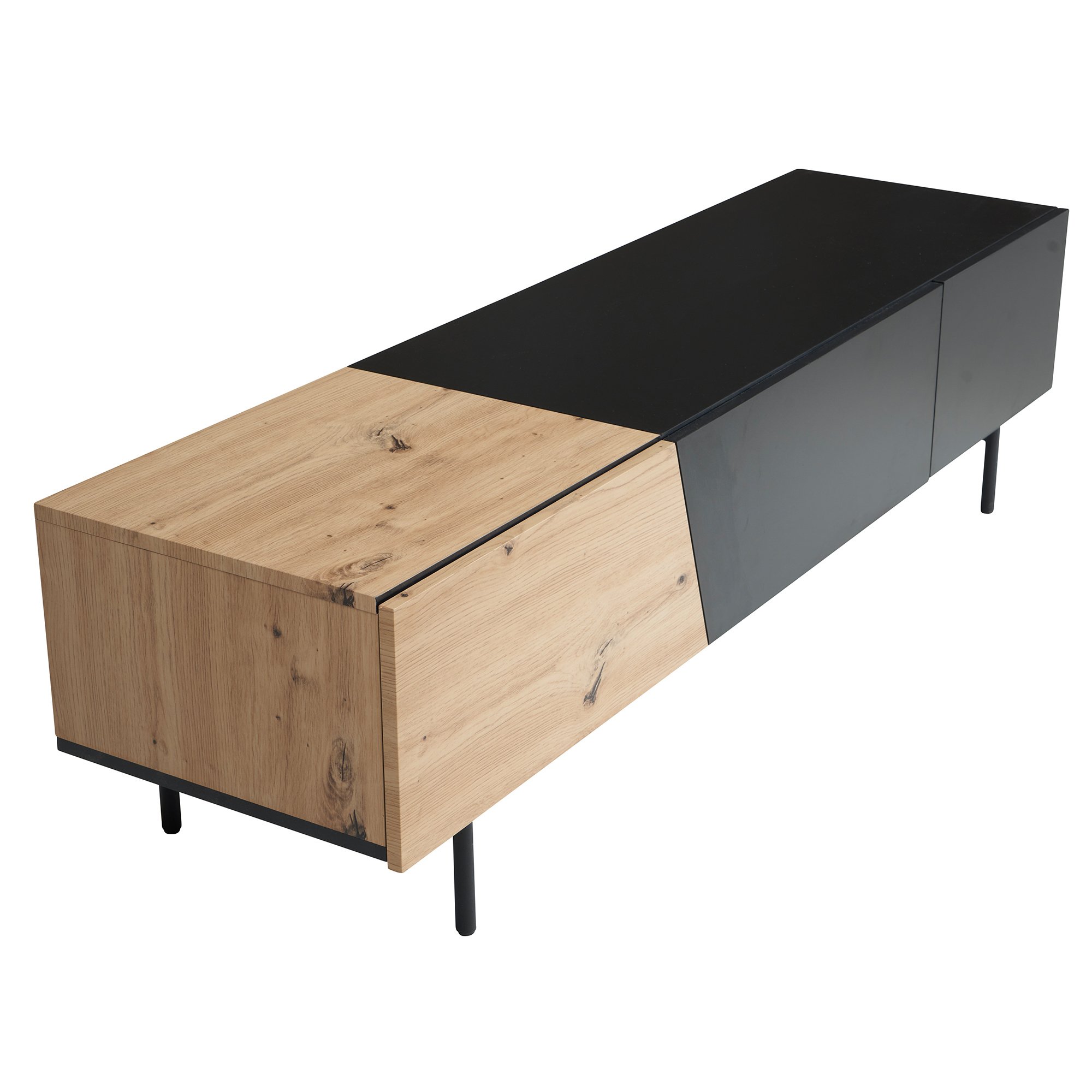 BYmeubello TV-lowboard Rodriguezberg 160cm-WL6M815