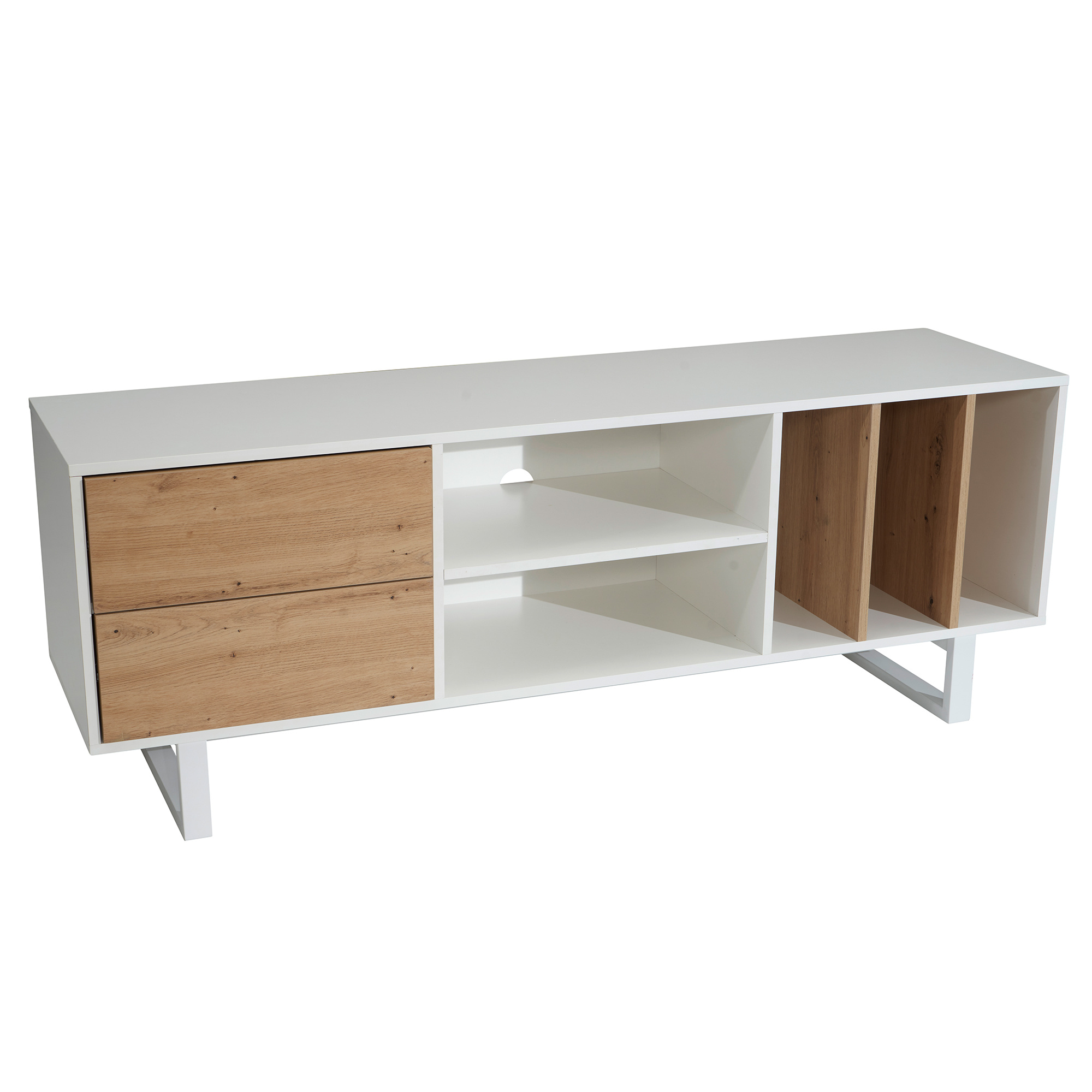 BYmeubello TV-lowboard Rodgersville 120cm-WL6M812