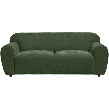 Leen Bakker Bank Bibi 3-zits - stof Glory- groen