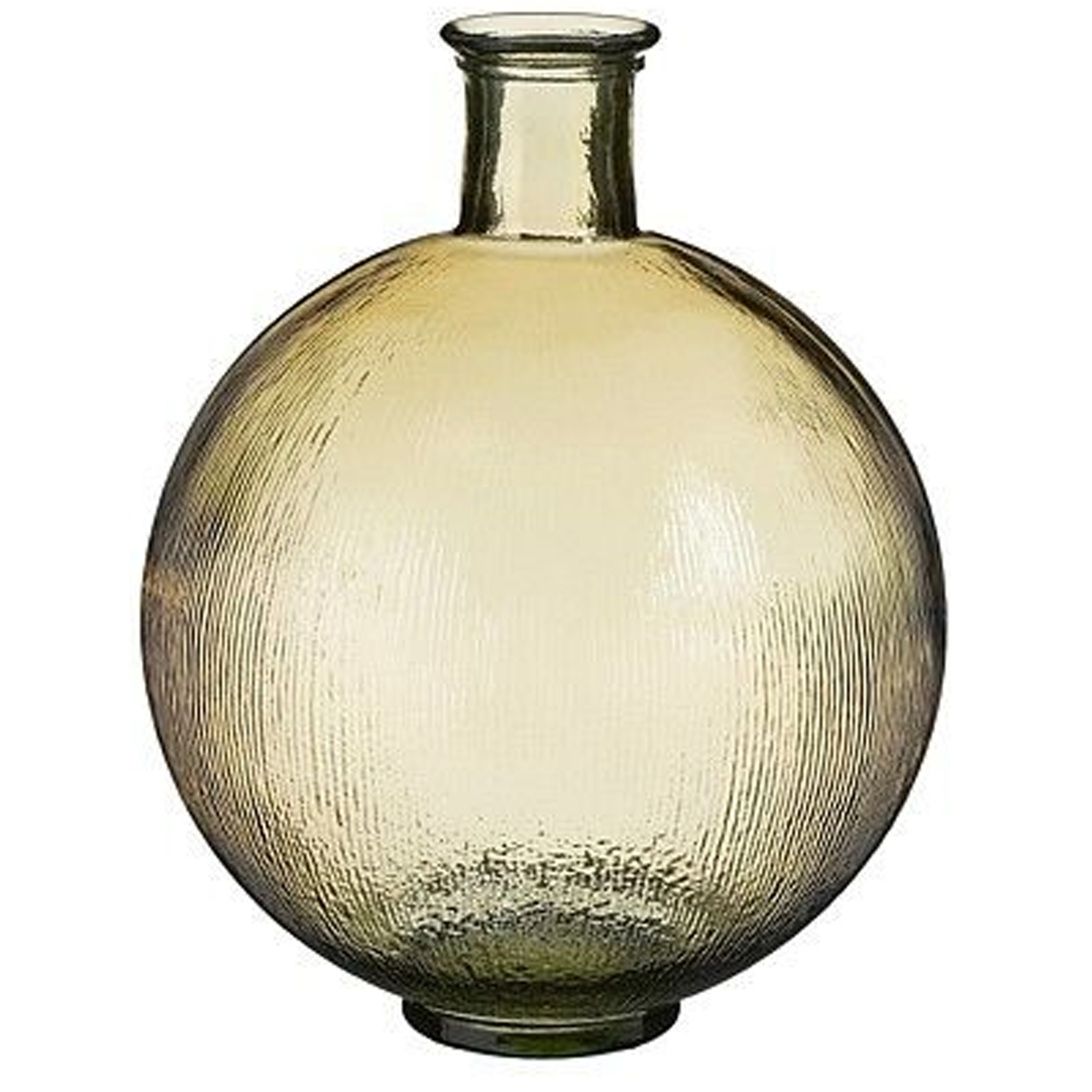 Mica Decorations bol vaas - Firenza - licht bruin- gerecycled glas - x cm -