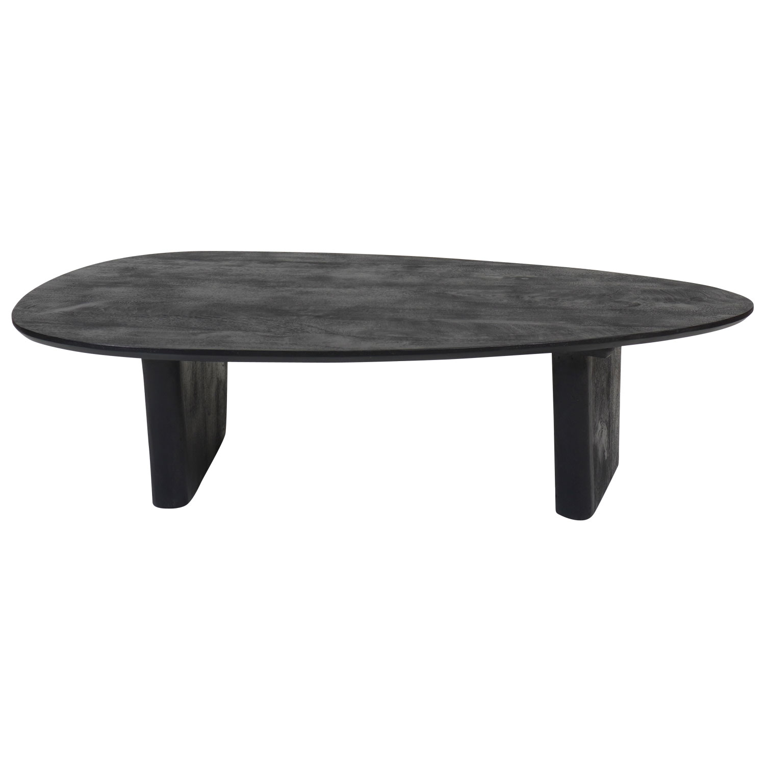 Het Steigerhouthuis Salontafel Rudo 135 x 75 cm - Zwart Mangohout