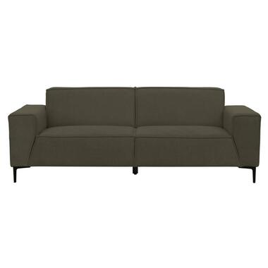 Leen Bakker Bank Romy 3-zits - stof Curio - groen