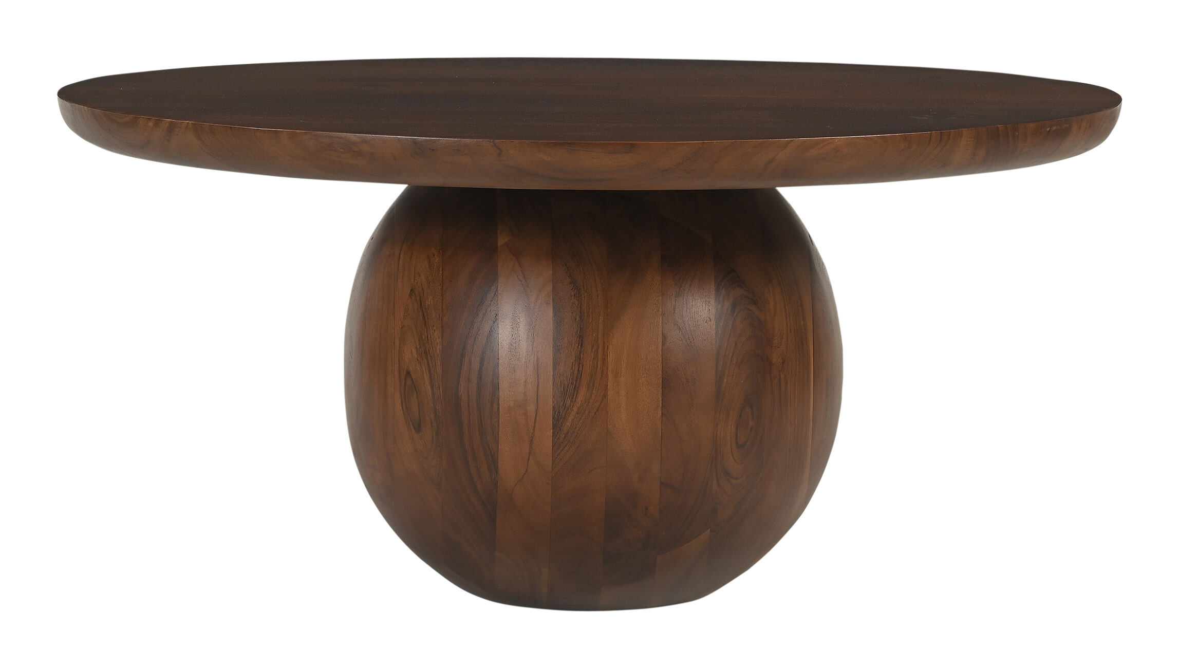 Artistiq Living Artistiq Ronde Salontafel Ambur Mangohout, 80cm - Bruin