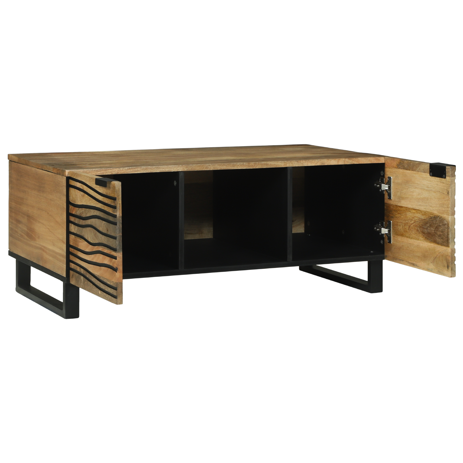 vidaXL Salontafel 100x54x40 cm - Massief Mangohout