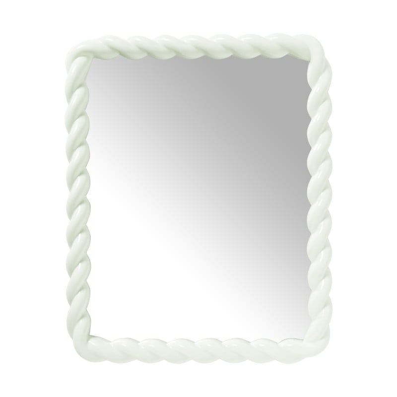 Xenos Spiegel twist - groen - 53x43 cm