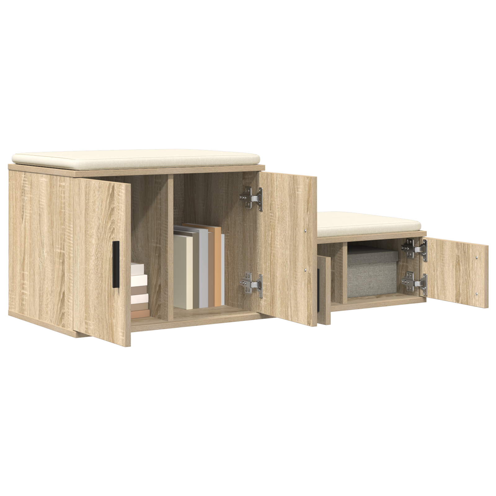 vidaXL Opbergkast Sonoma Eik 108x41x40 cm van engineered wood
