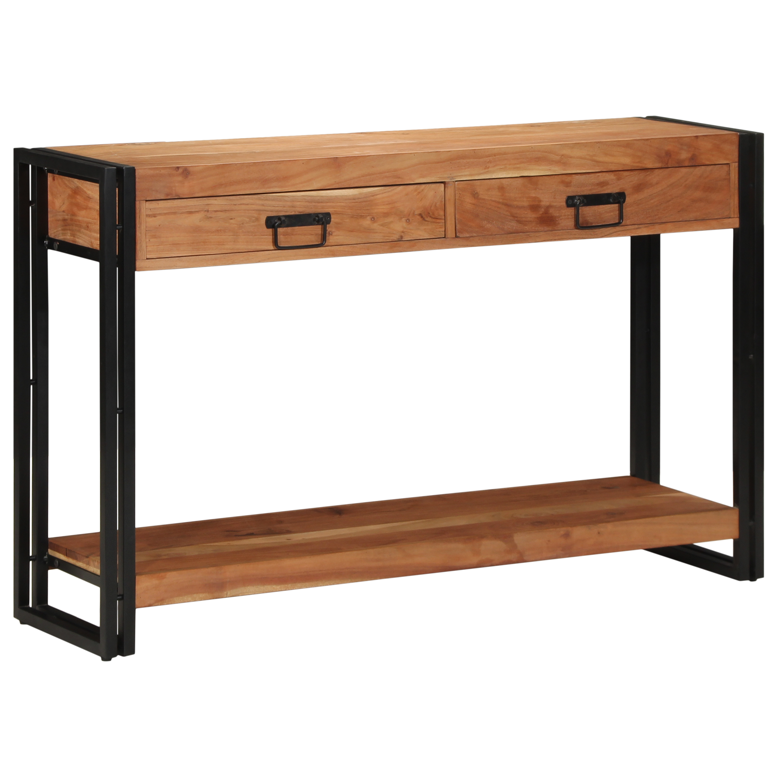 vidaXL Wandtafel 120x33x75 cm massief acaciahout