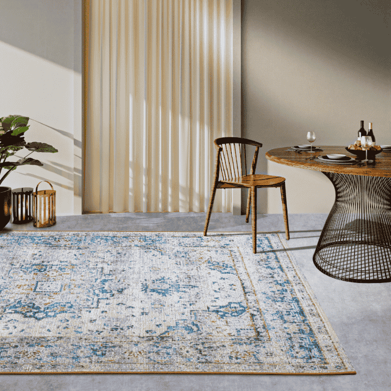 Villeroy & Boch Outdoorkleed Rene Buiten, vlakweefsel, weerbestendig, balkon, tuin, klassiek, terras