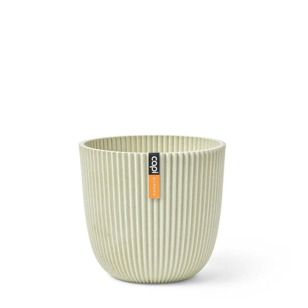 Capi Europe Pot bol Groove 25x23 zaagsel beige