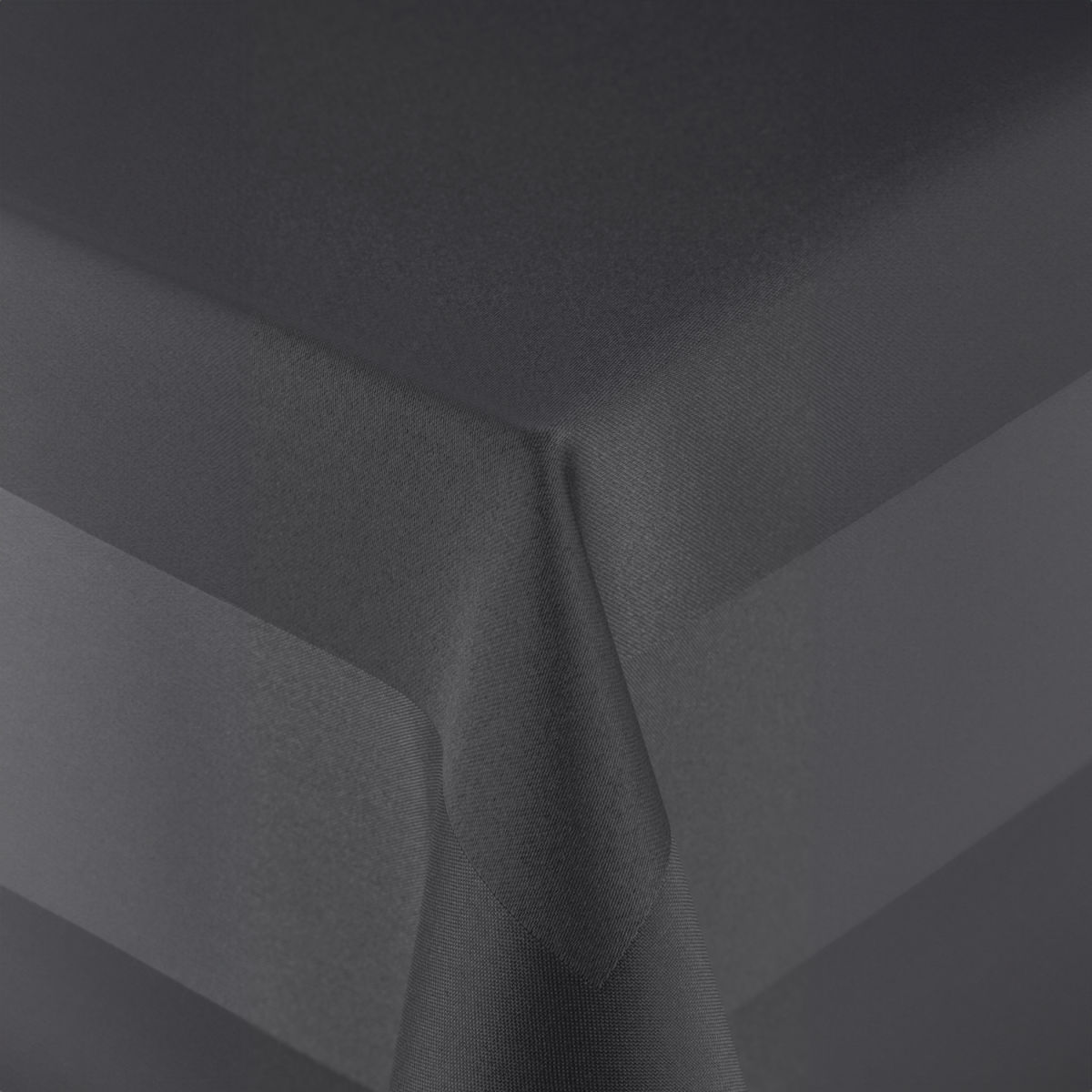 PULSIVA Tafellinnen Flair; 100x100 cm (BxL); antraciet; rechthoekig