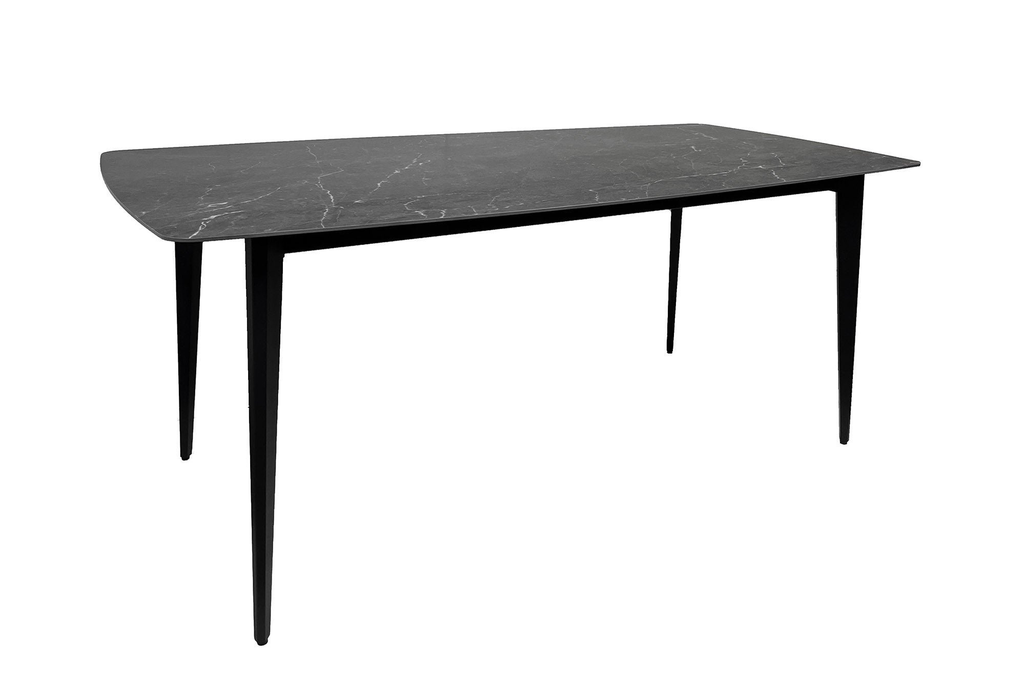 Invicta Interior Eettafel MILANO 180cm keramiek antraciet marmer - 46993