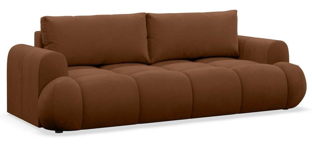 NADUVI Collection 3-zitsslaapbank Forli fluweel met opbergvak | 