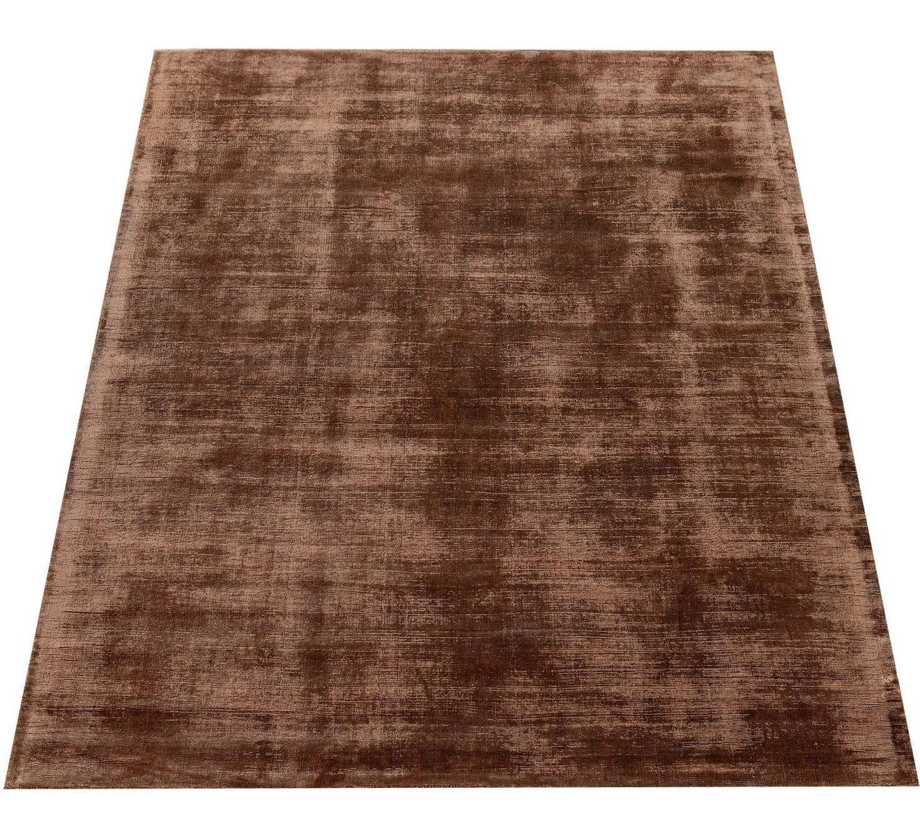 Paco Home Vloerkleed Glori 330 Handgeweven, korte pool, 100% viscose, met de hand geweven, met lichte gloed