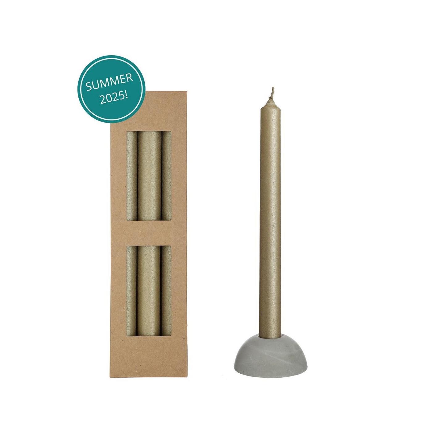 Ideas 4 seasons Dinerkaars Bliss goud set a 3 stuks