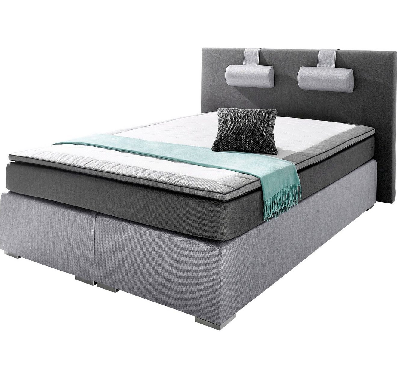 ATLANTIC home collection Boxspring Rick met bonell-binnenveringsmatras, incl. topmatras